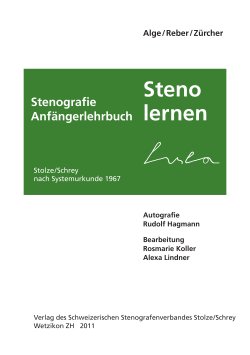 Steno lernen